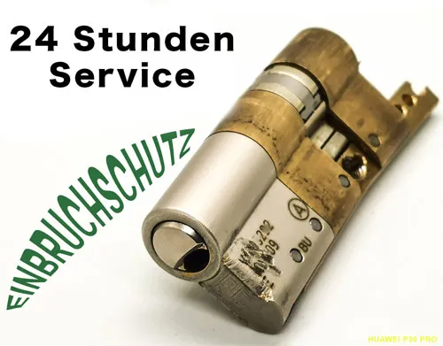 Einbruchschutz Seelze gebrochene Zylinderschloss